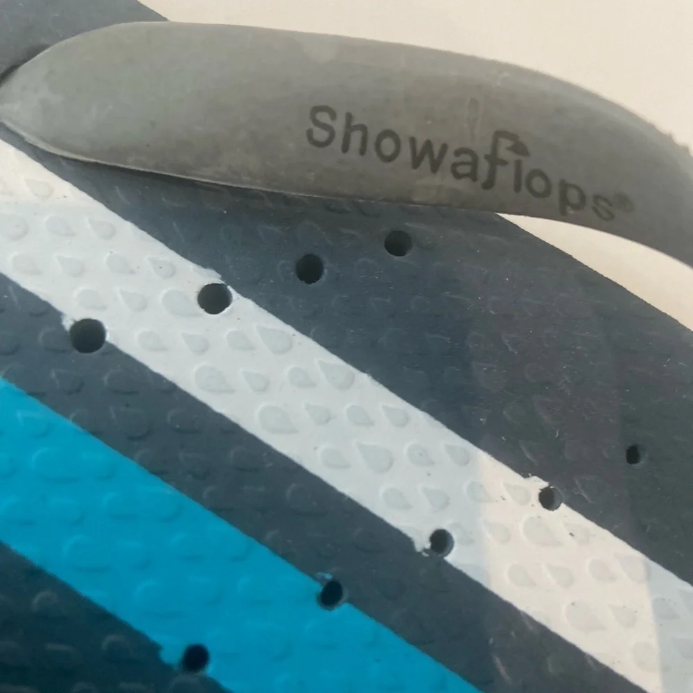 Showaflops~NWT~Kids Unisex Flip-Flop~Antimicrobial~Slip Resistant~Size 2/3